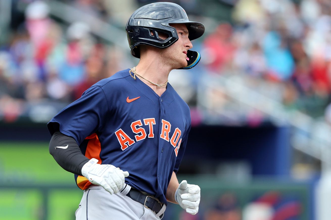 MLB: Spring Training-Houston Astros at Atlanta Braves
