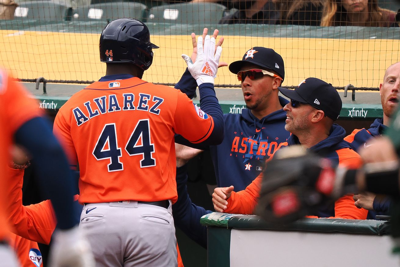 MLB: Houston Astros at Oakland Athletics