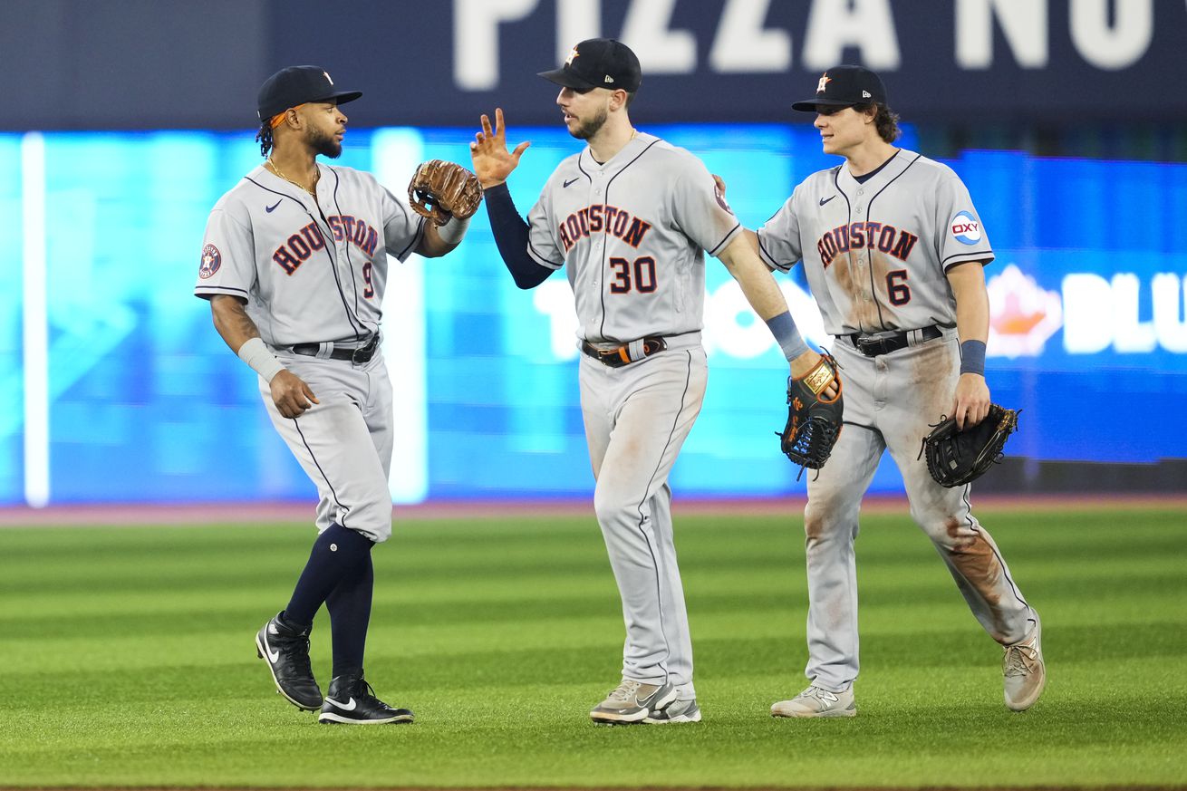 Houston Astros v Toronto Blue Jays