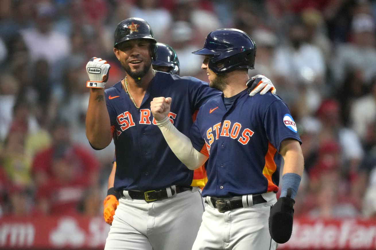MLB: Houston Astros at Los Angeles Angels