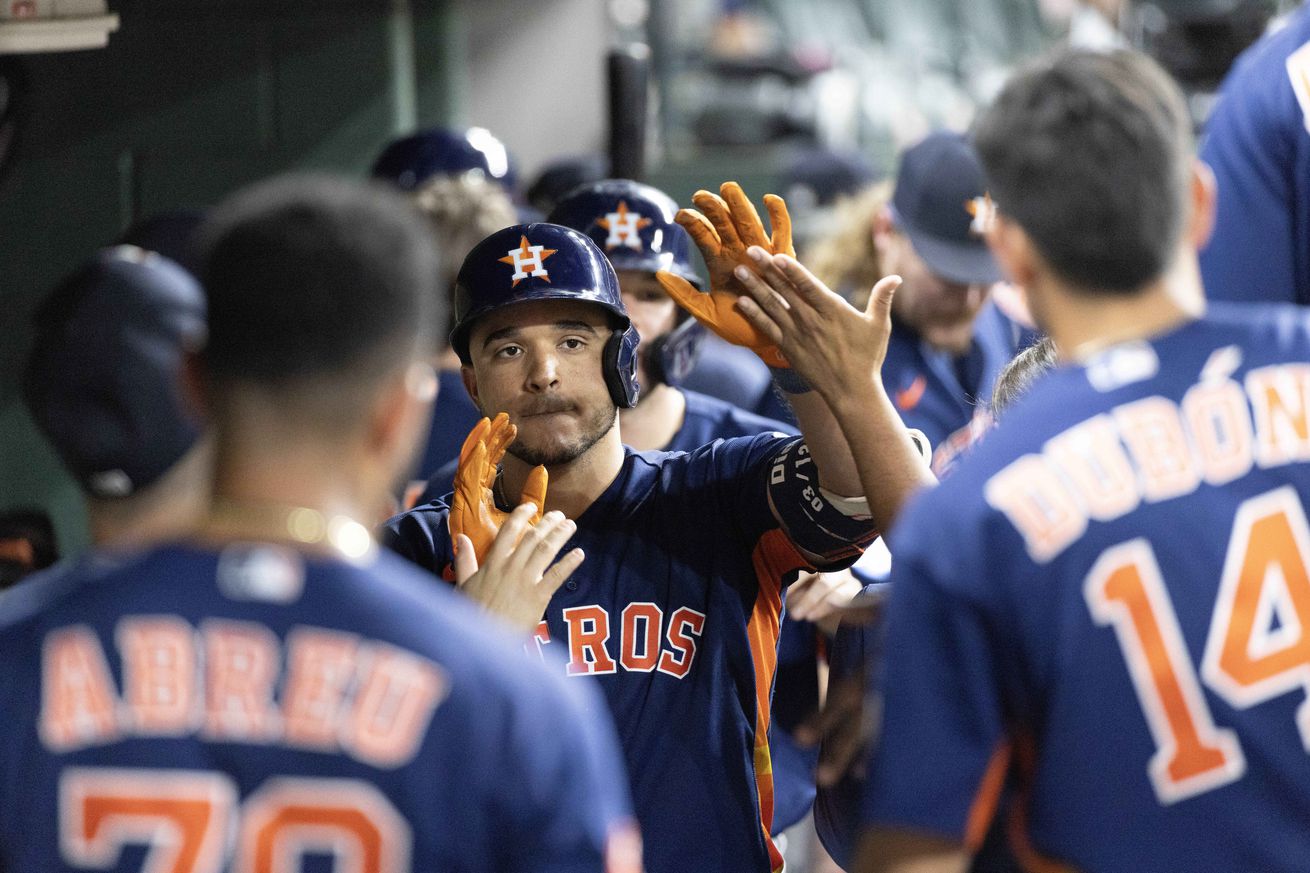 MLB: Texas Rangers at Houston Astros