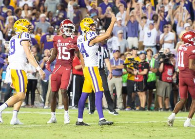 NCAA Football: Arkansas at Louisiana State