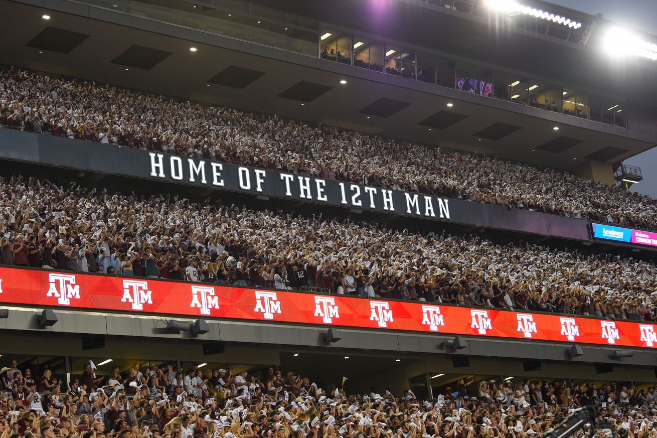 COLLEGE FOOTBALL: OCT 09 Alabama at Texas A&M