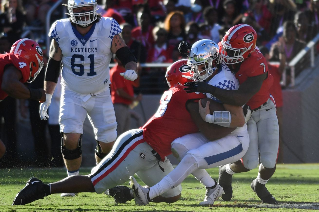 COLLEGE FOOTBALL: OCT 16 Kentucky at Georgia