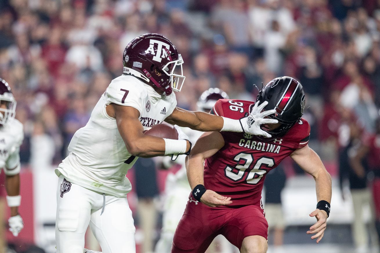 COLLEGE FOOTBALL: OCT 22 Texas A&M at South Carolina