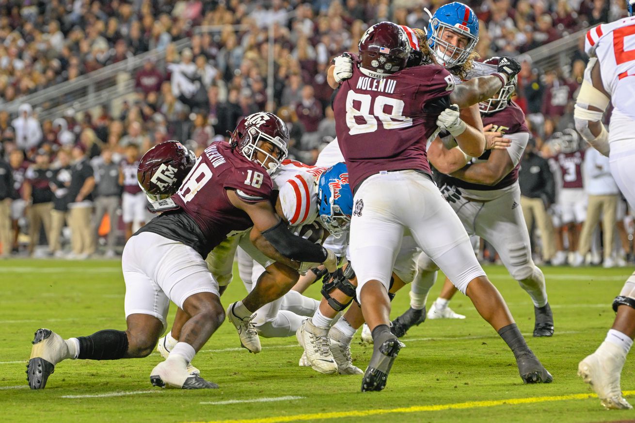 COLLEGE FOOTBALL: OCT 29 Ole Miss at Texas A&M