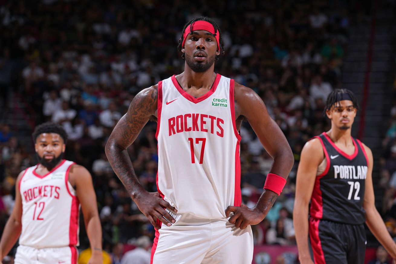 2023 NBA Las Vegas Summer League - Portland Trail Blazers v Houston Rockets