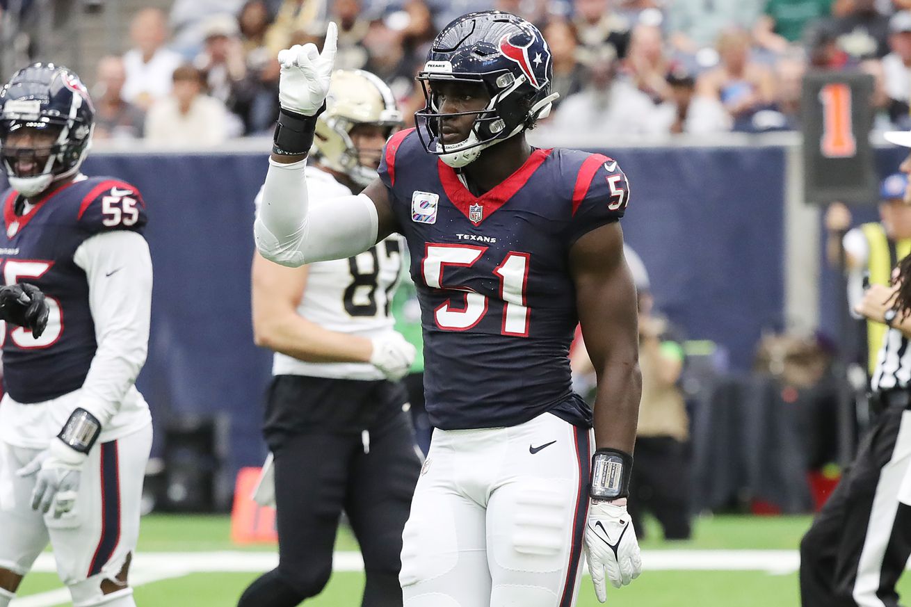 New Orleans Saints v Houston Texans