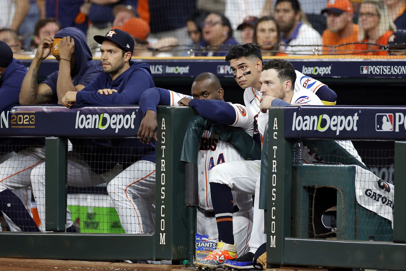 Championship Series - Texas Rangers v Houston Astros - Game One