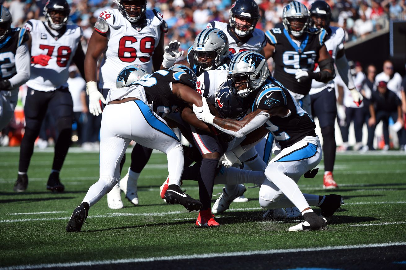 NFL: OCT 29 Texans at Panthers