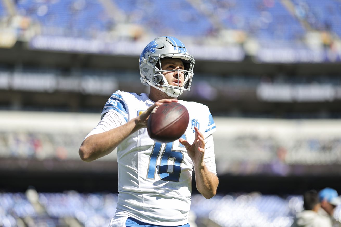 Detroit Lions v Baltimore Ravens