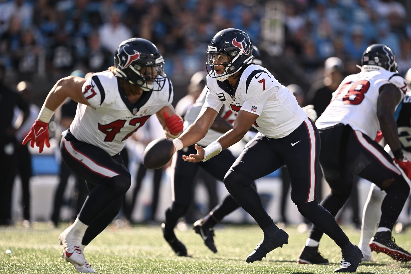 Houston Texans v Carolina Panthers