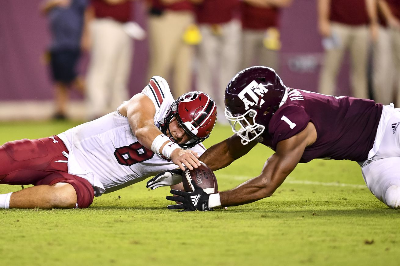 NCAA Football: South Carolina at Texas A&M