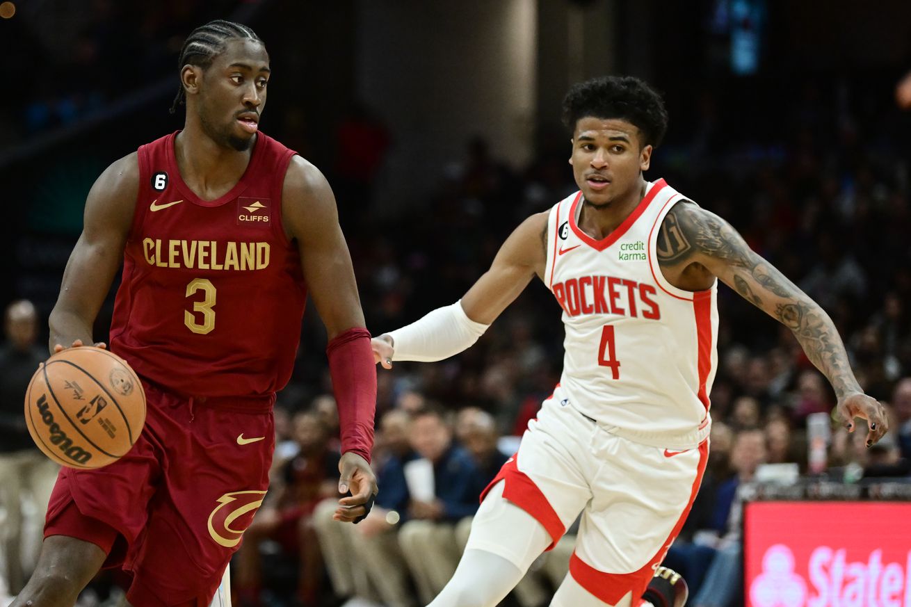 NBA: Houston Rockets at Cleveland Cavaliers