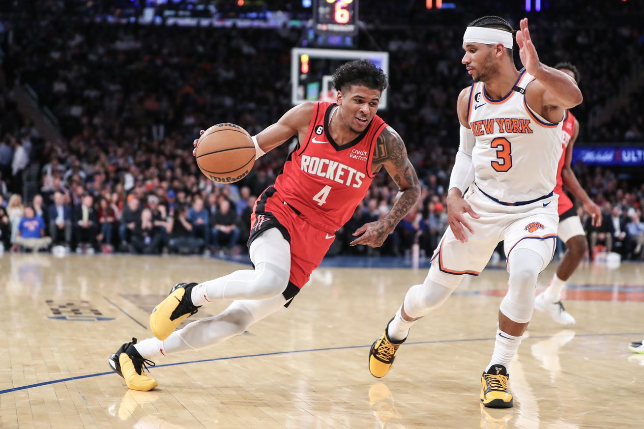 NBA: Houston Rockets at New York Knicks