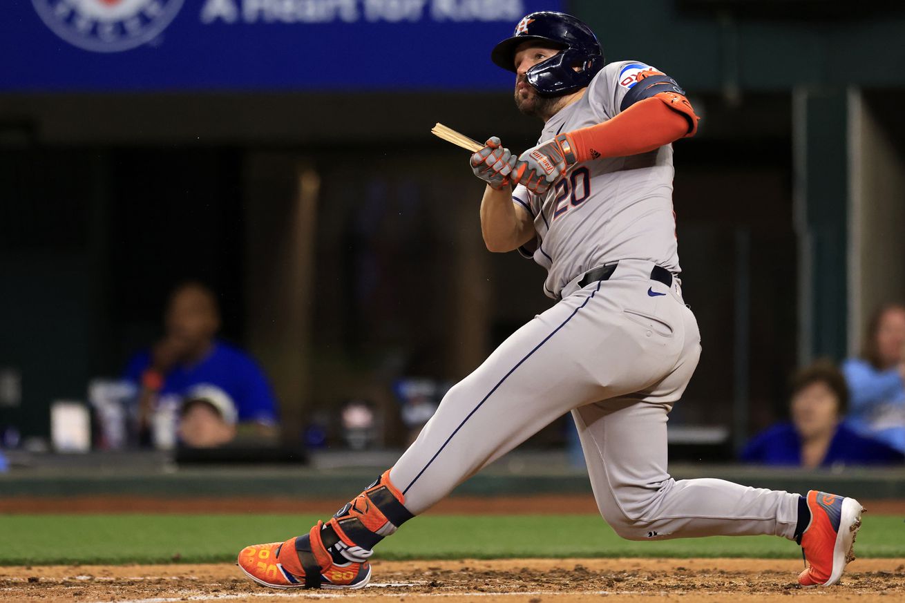 Houston Astros v Texas Rangers