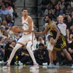 Victor Wembanyama leads the 2023-24 NBA All-Rookie teams.