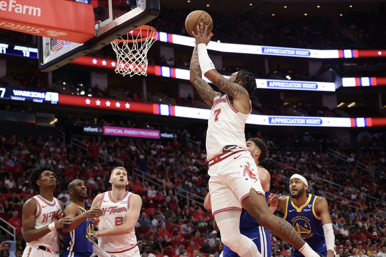 NBA: Golden State Warriors at Houston Rockets