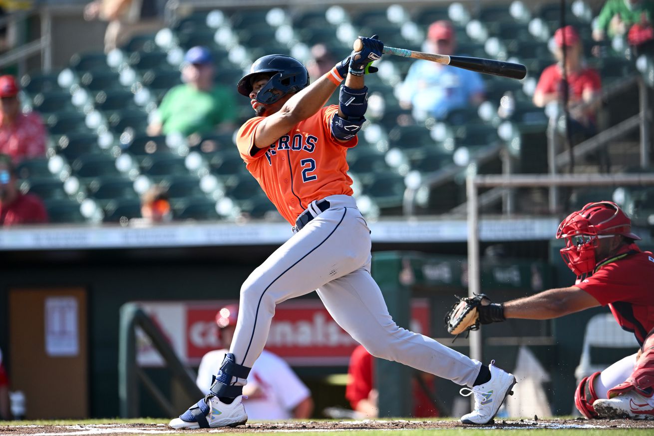 Spring Breakout - Houston Astros v St. Louis Cardinals