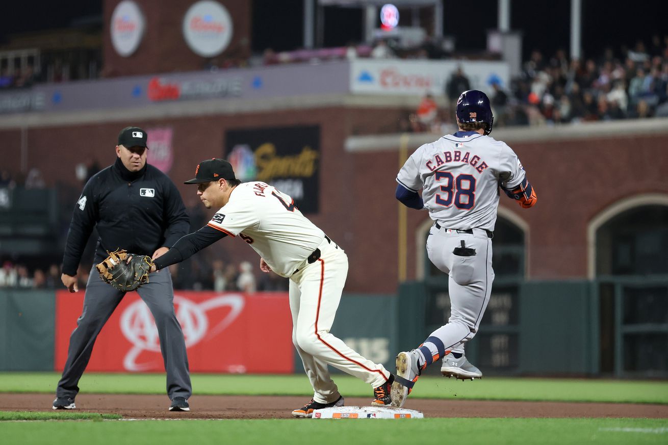 Houston Astros v San Francisco Giants