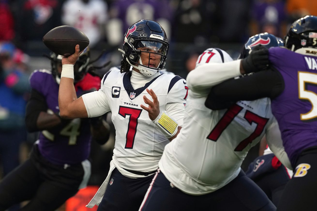 NFL: AFC Divisional Round-Houston Texans at Baltimore Ravens