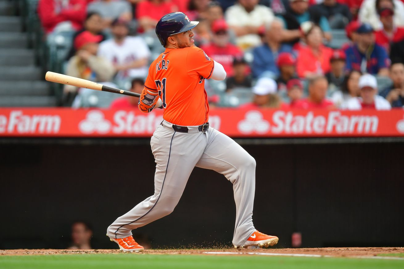 MLB: Houston Astros at Los Angeles Angels