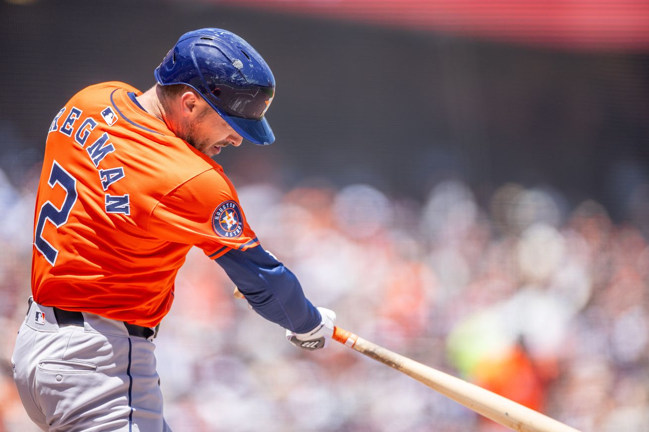 MLB: Houston Astros at San Francisco Giants