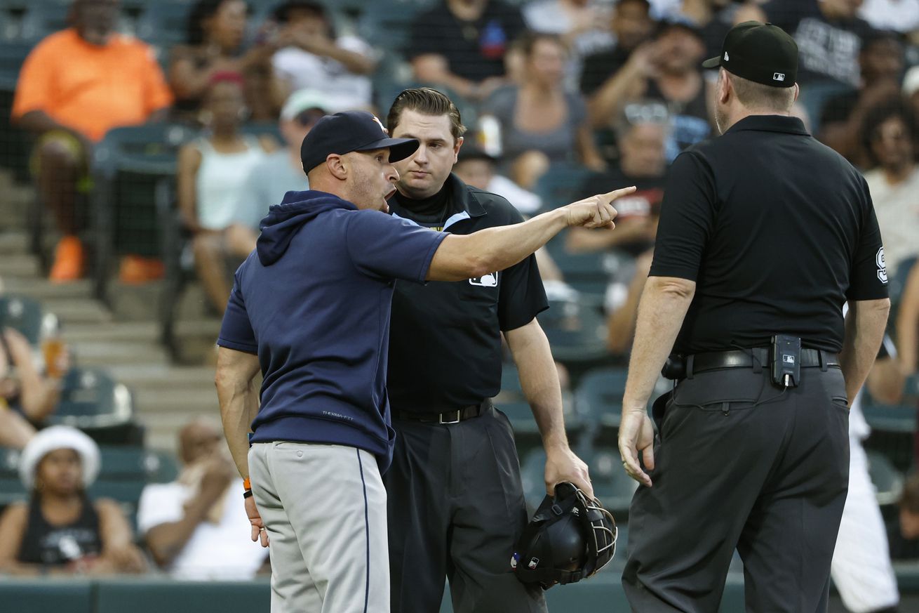 MLB: Houston Astros at Chicago White Sox
