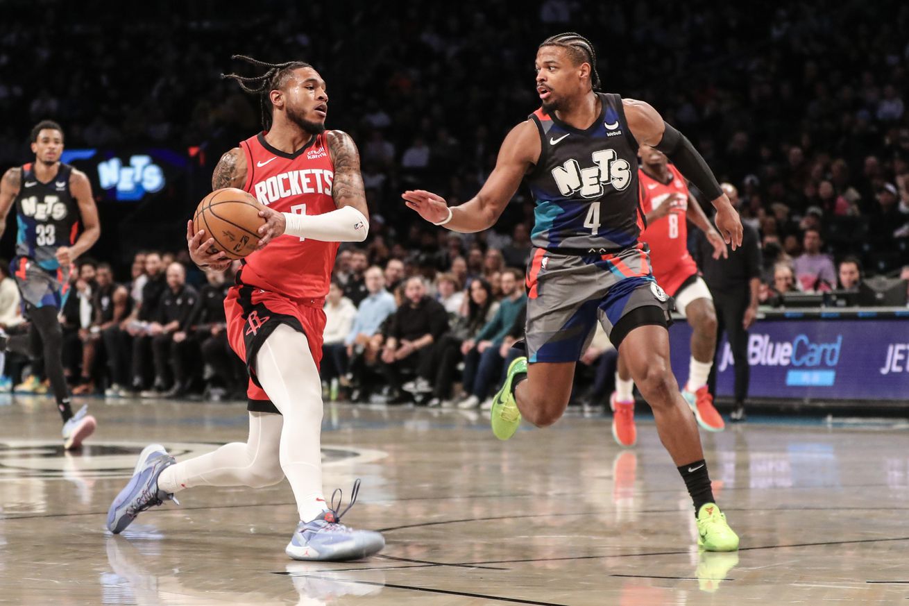 NBA: Houston Rockets at Brooklyn Nets