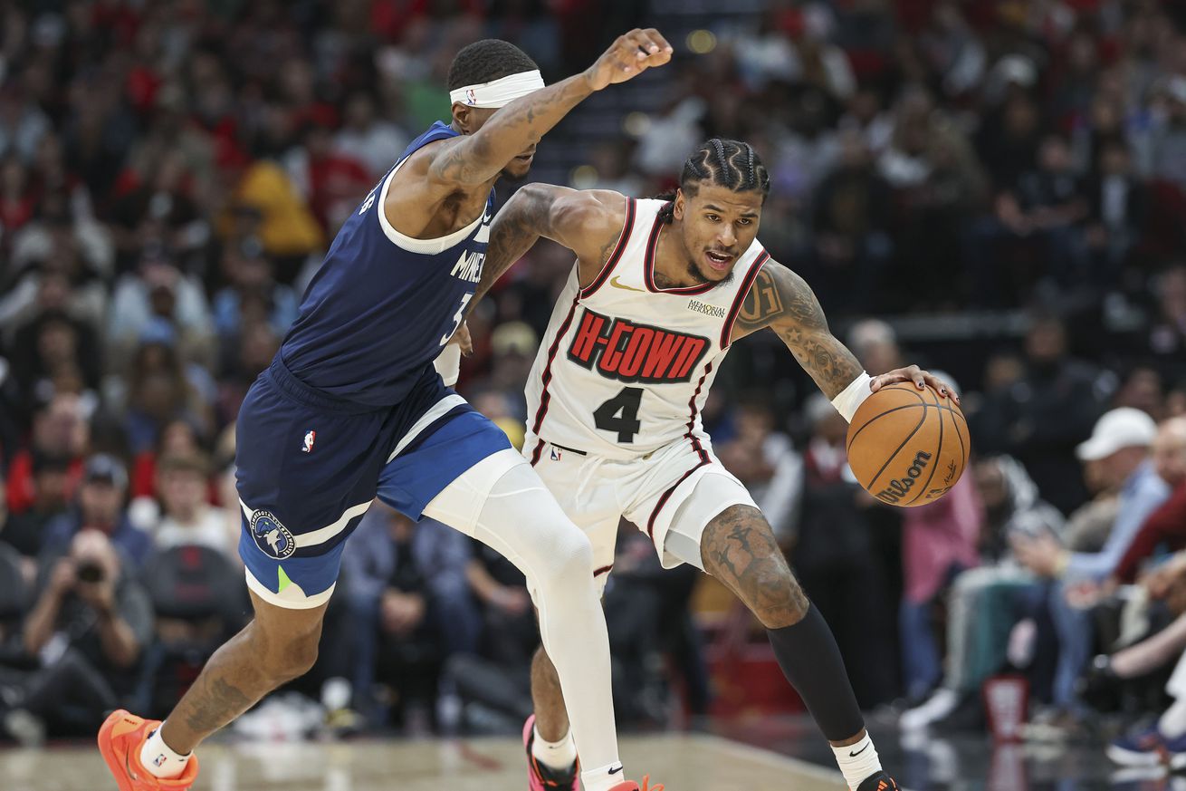 NBA: Minnesota Timberwolves at Houston Rockets