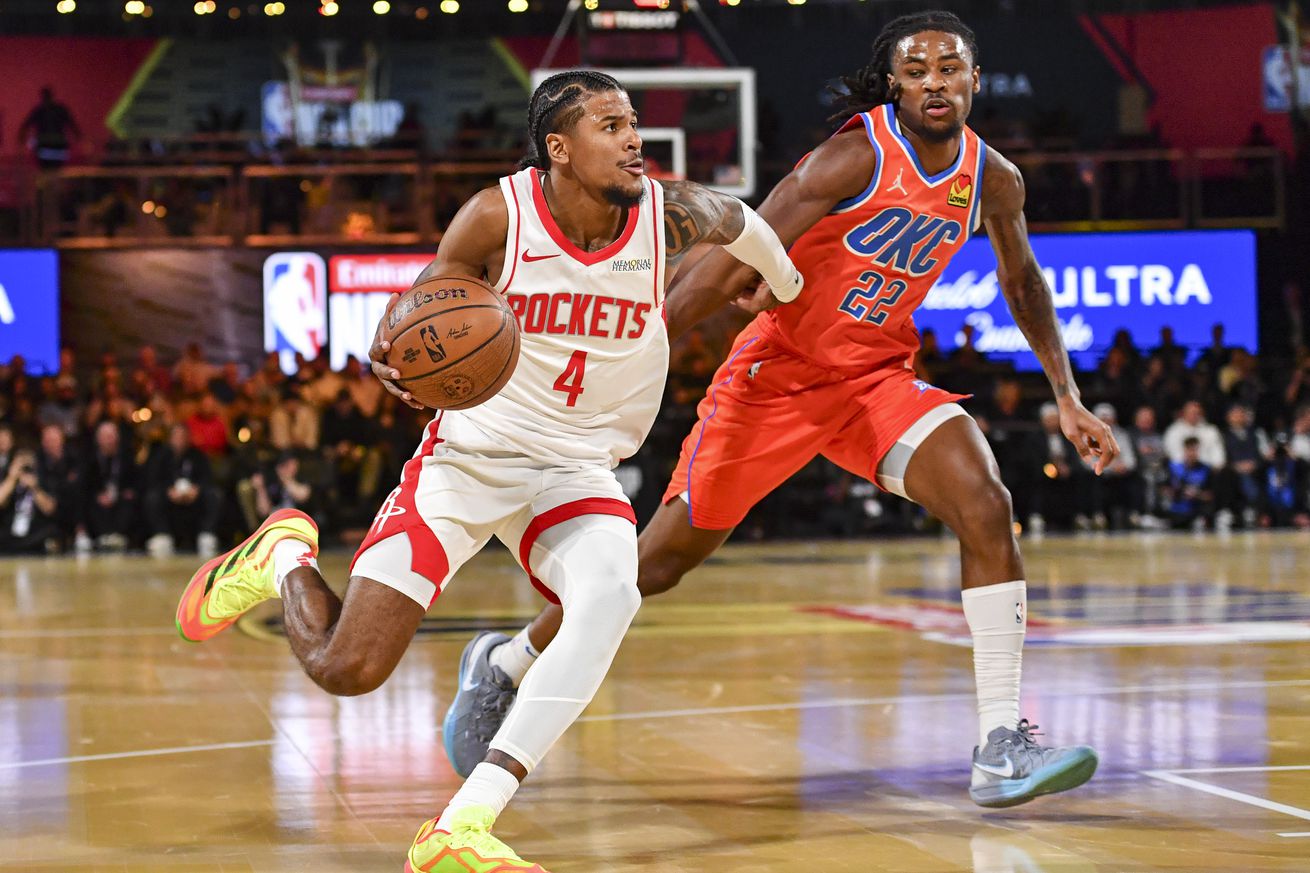 Houston Rockets v Oklahoma City Thunder: Semifinals - Emirates NBA Cup 2024