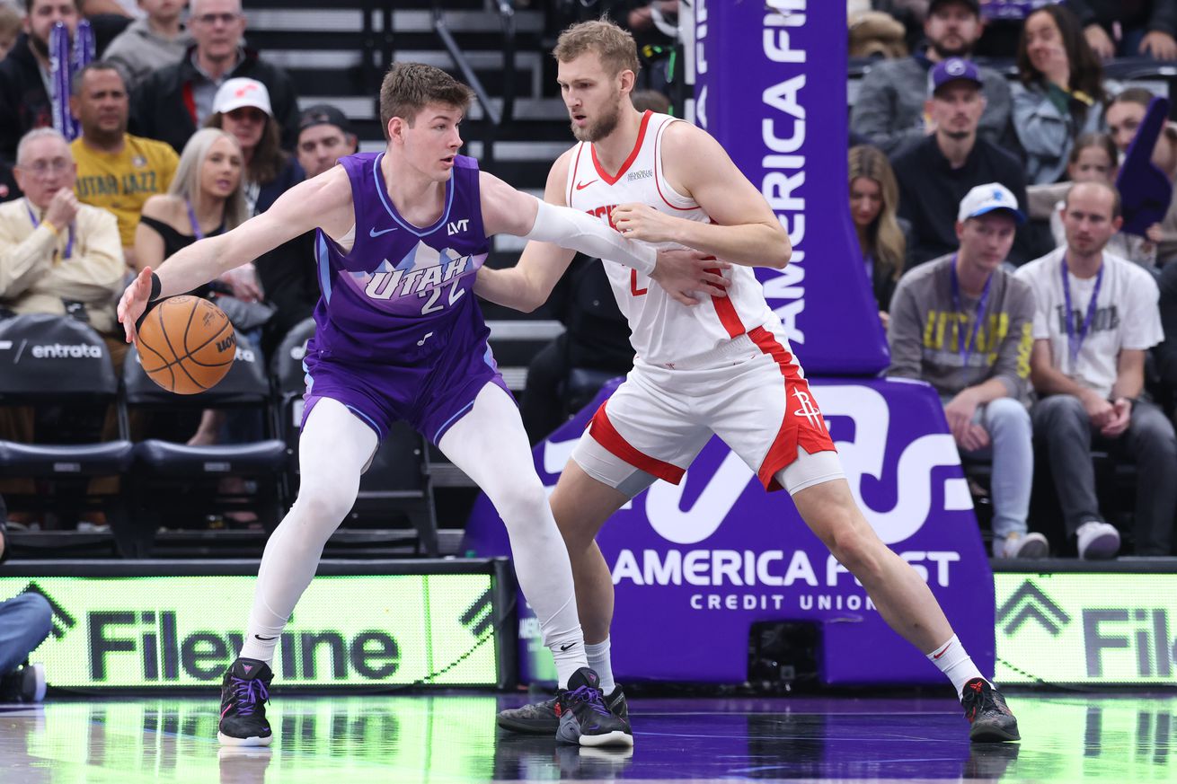 NBA: Houston Rockets at Utah Jazz