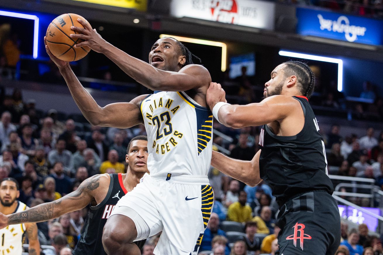NBA: Houston Rockets at Indiana Pacers