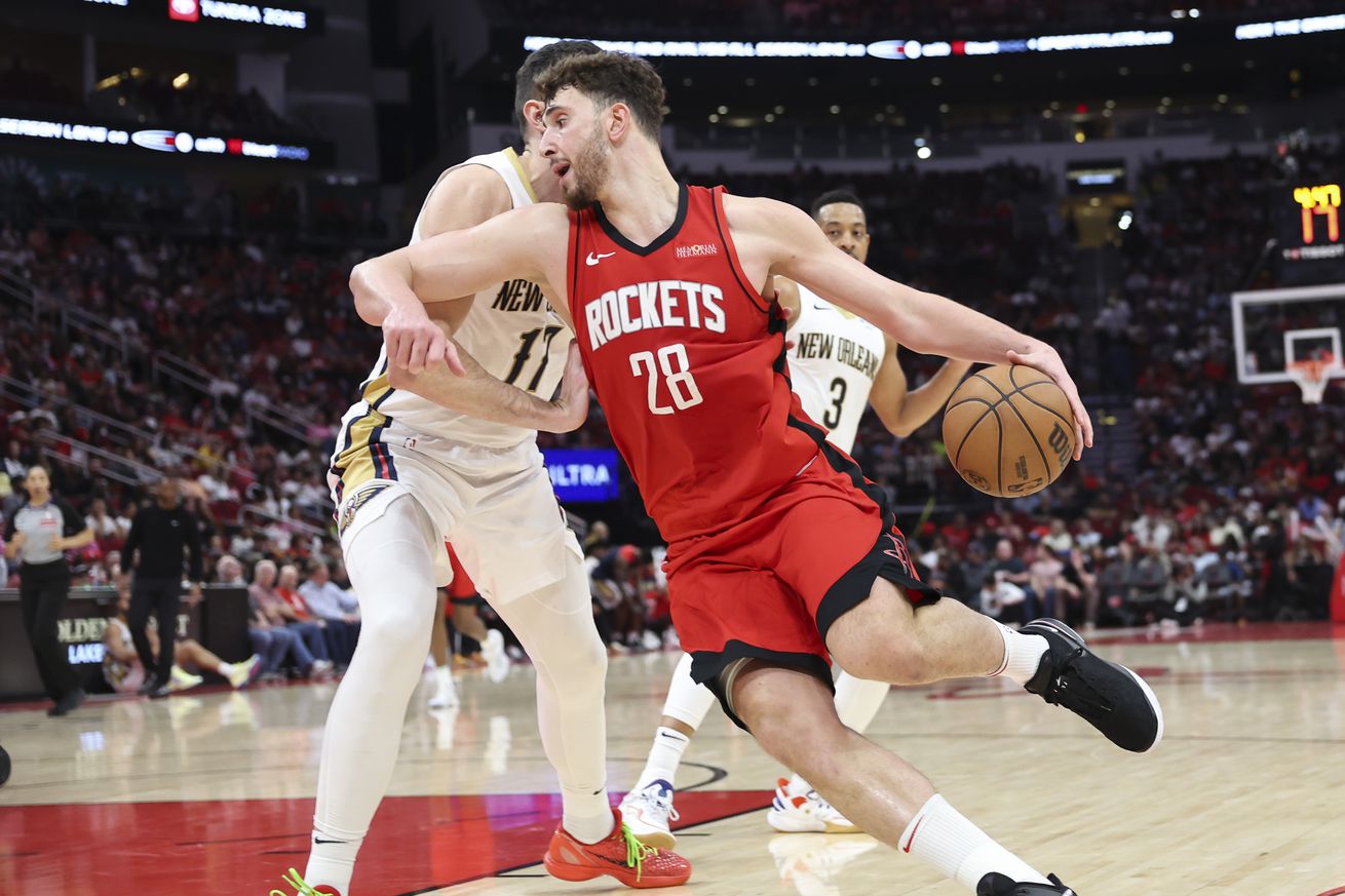 NBA: New Orleans Pelicans at Houston Rockets
