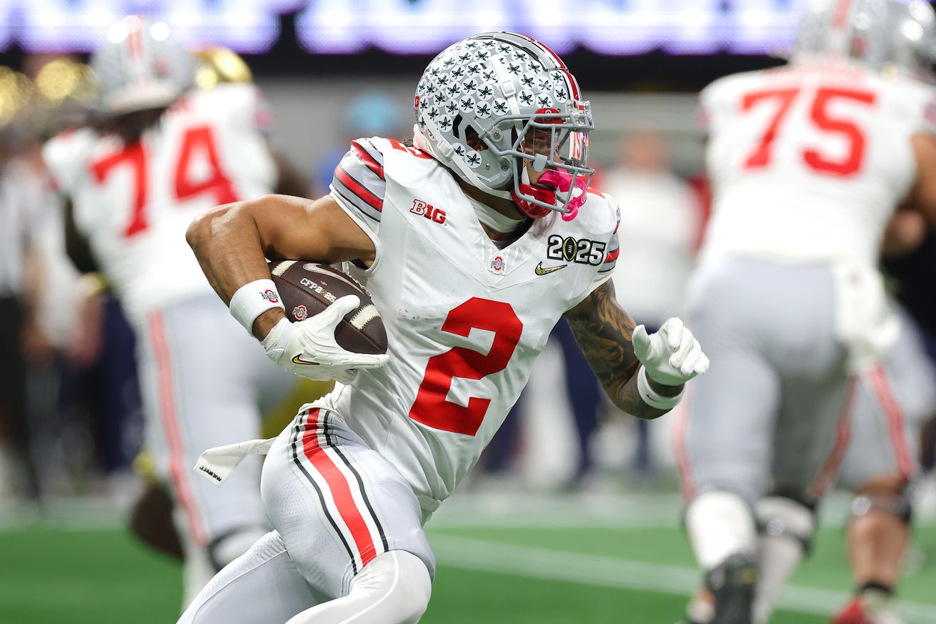 2025 CFP National Championship Presented by AT&T- Ohio State v Notre Dame