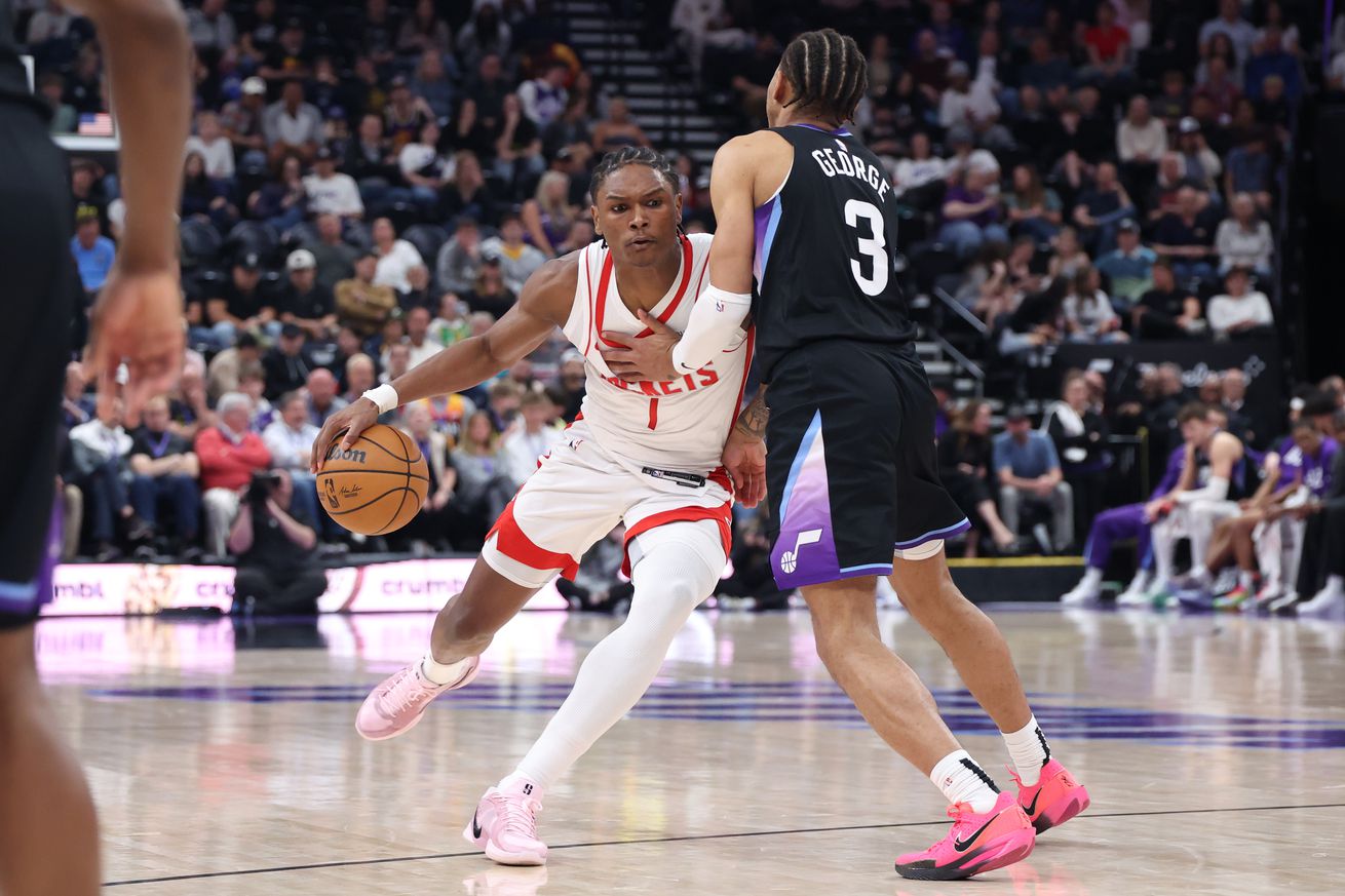 NBA: Houston Rockets at Utah Jazz