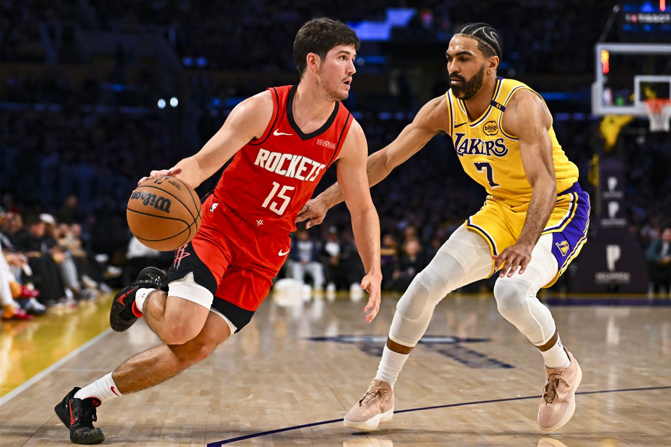 NBA: Houston Rockets at Los Angeles Lakers