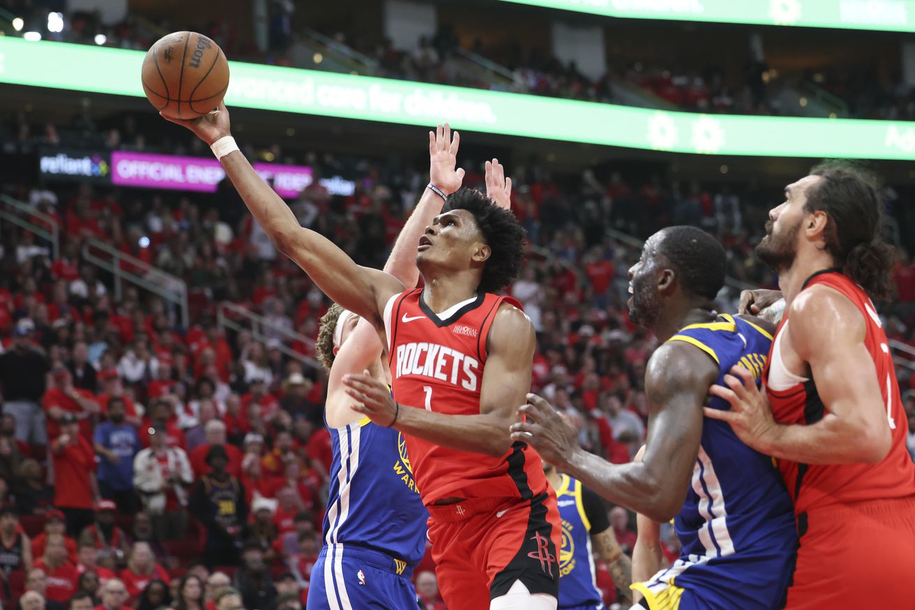 NBA: Playoffs-Golden State Warriors at Houston Rockets