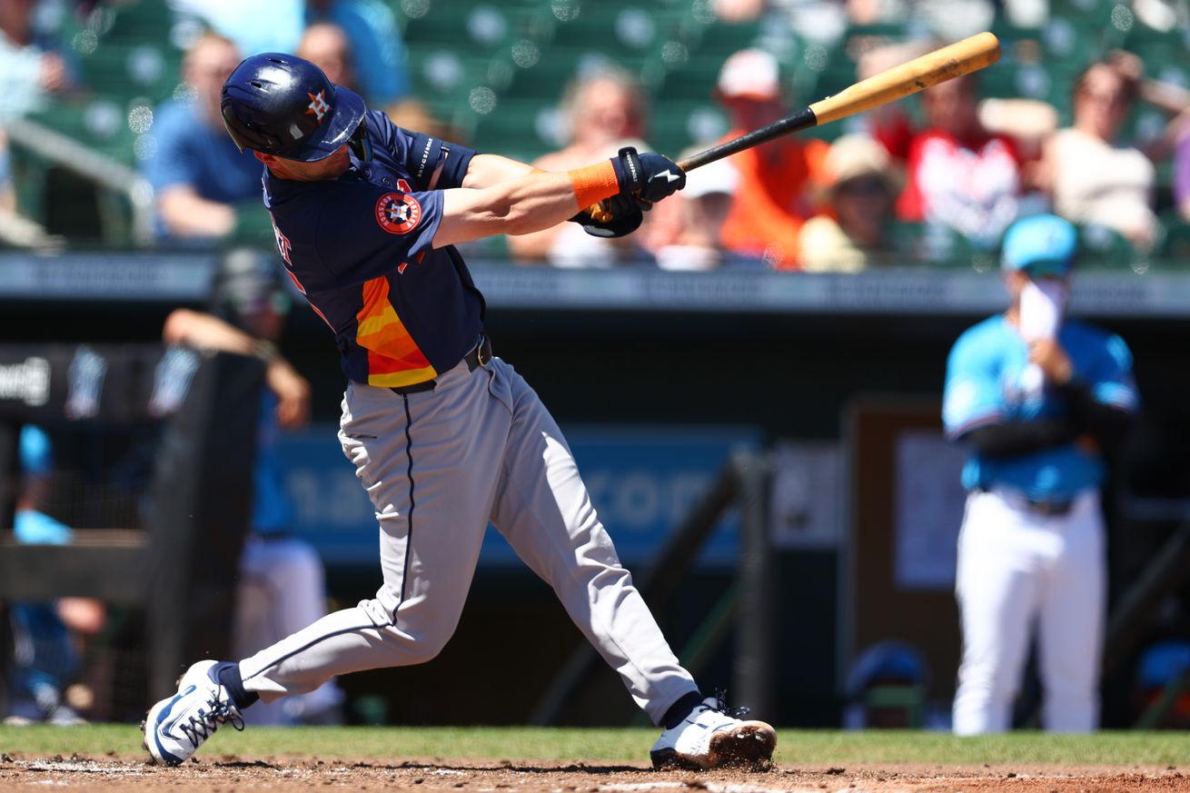 Houston Astros v Miami Marlins