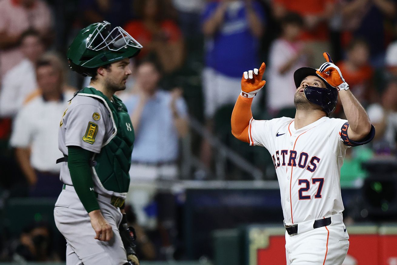 Athletics v Houston Astros