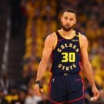 Steph Curry is dealing with an injury.