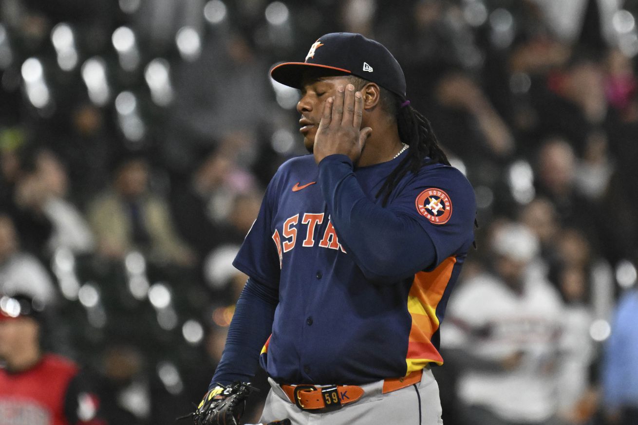 MLB: Houston Astros at Chicago White Sox