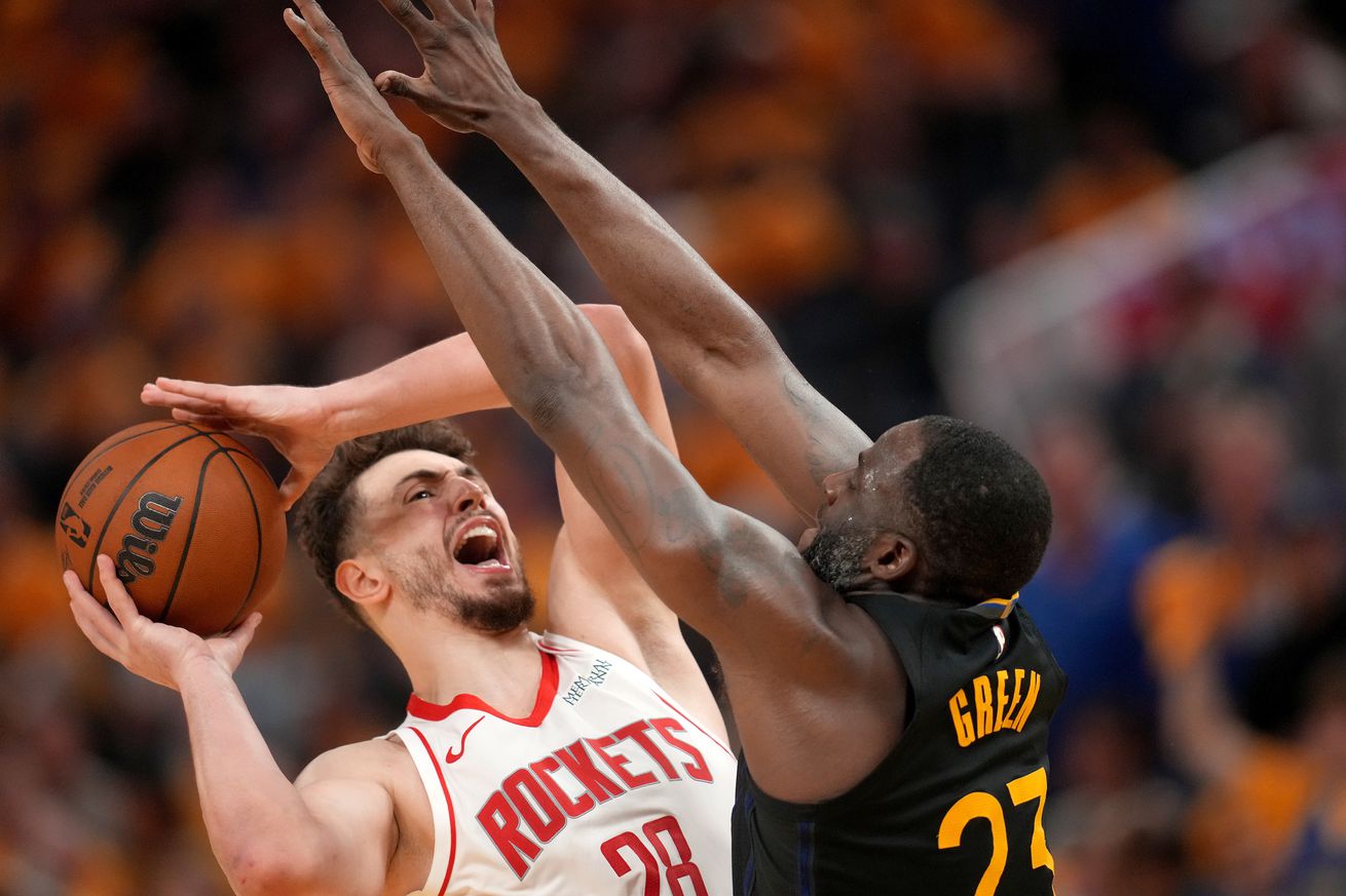 NBA: Playoffs-Houston Rockets at Golden State Warriors