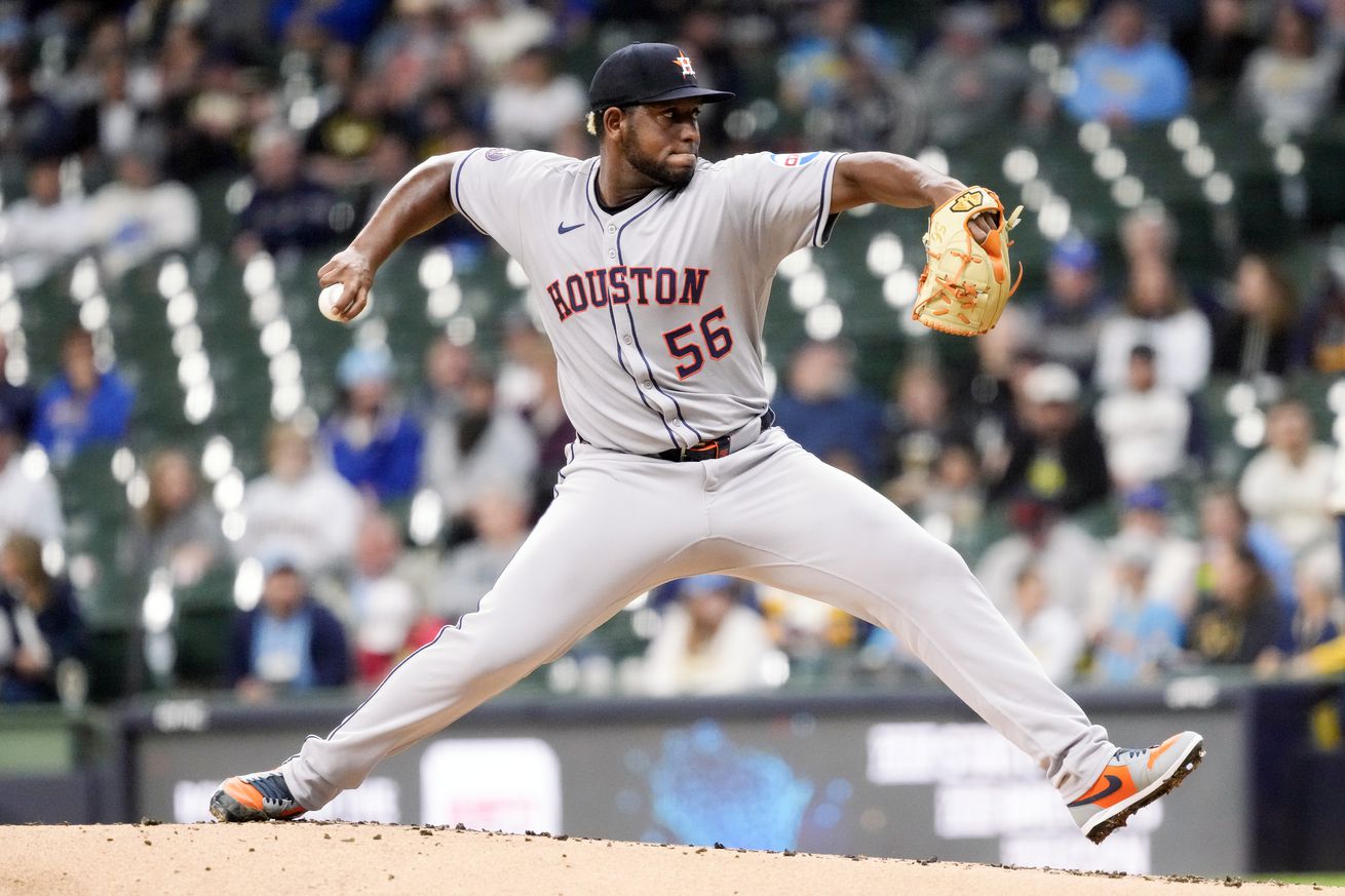 MLB: Houston Astros at Milwaukee Brewers