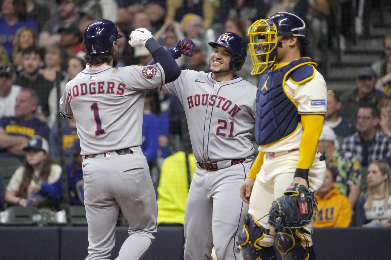 MLB: Houston Astros at Milwaukee Brewers