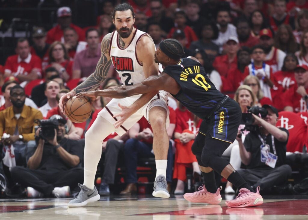 Steven Adams really earned this extension with the Rockets in their postseason series against the Warriors