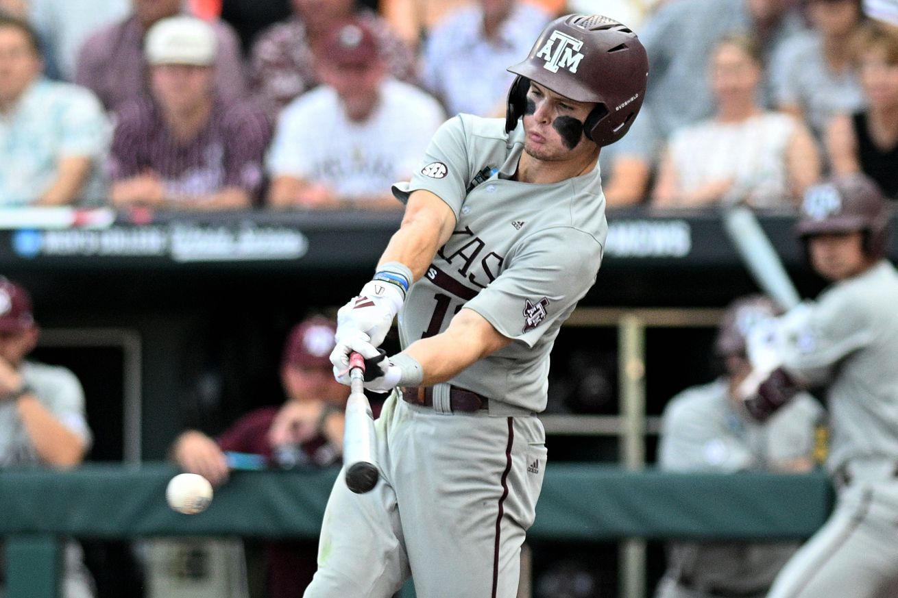 NCAA Baseball: College World Series-Tennessee v Texas A&M