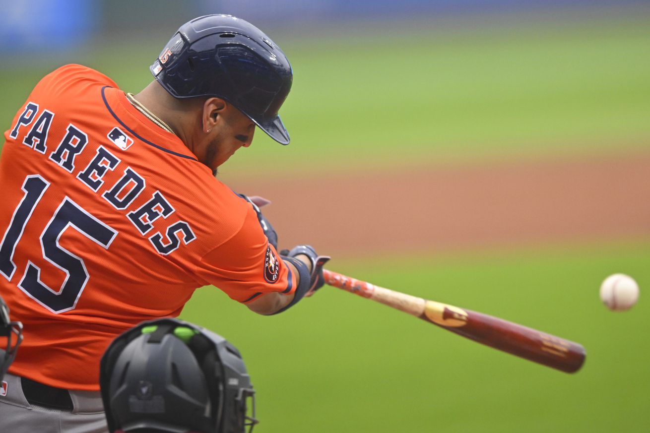 MLB: Houston Astros at Cleveland Guardians