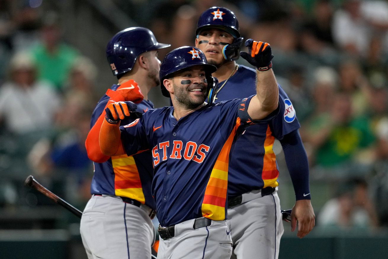 MLB: Houston Astros at Athletics