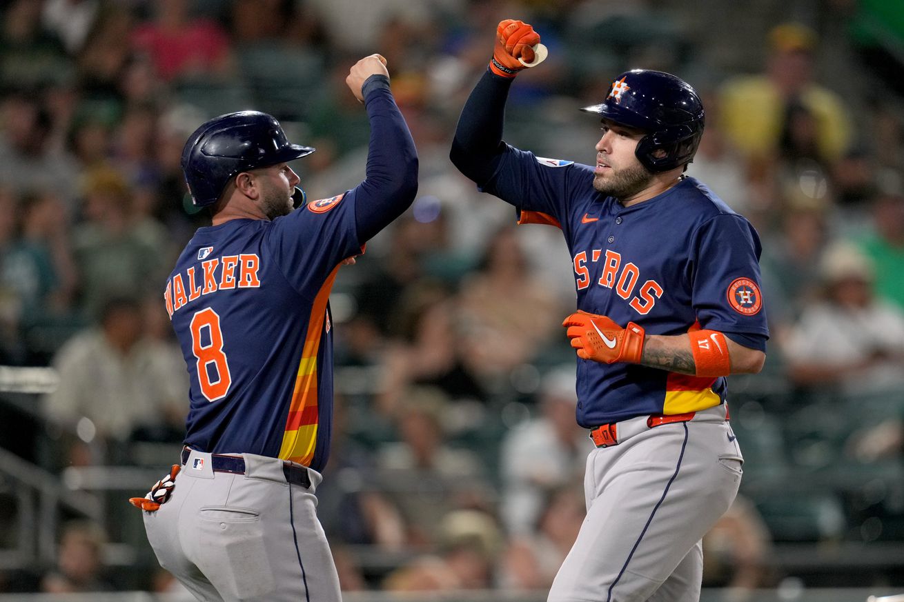 MLB: Houston Astros at Athletics